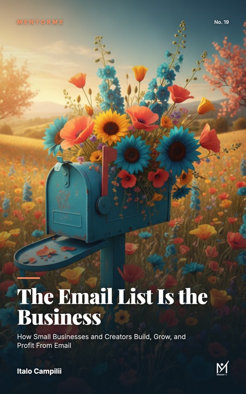 Cover of The Email List Is the Business