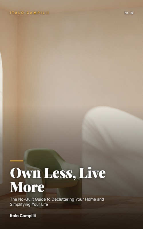 Cover of Own Less, Live More